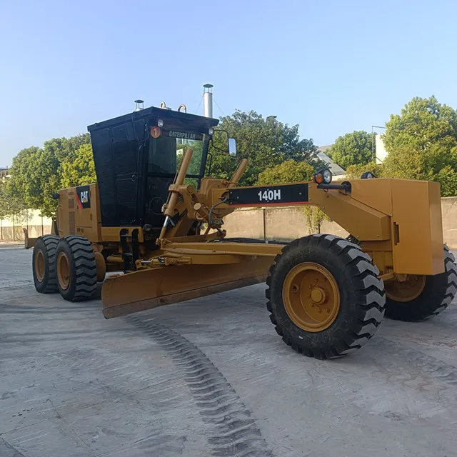 High Quality Used Graders CAT 140H Original Motor Graders Japan Made Equipment Strong Powerful Caterpillar CAT 140H for Sale