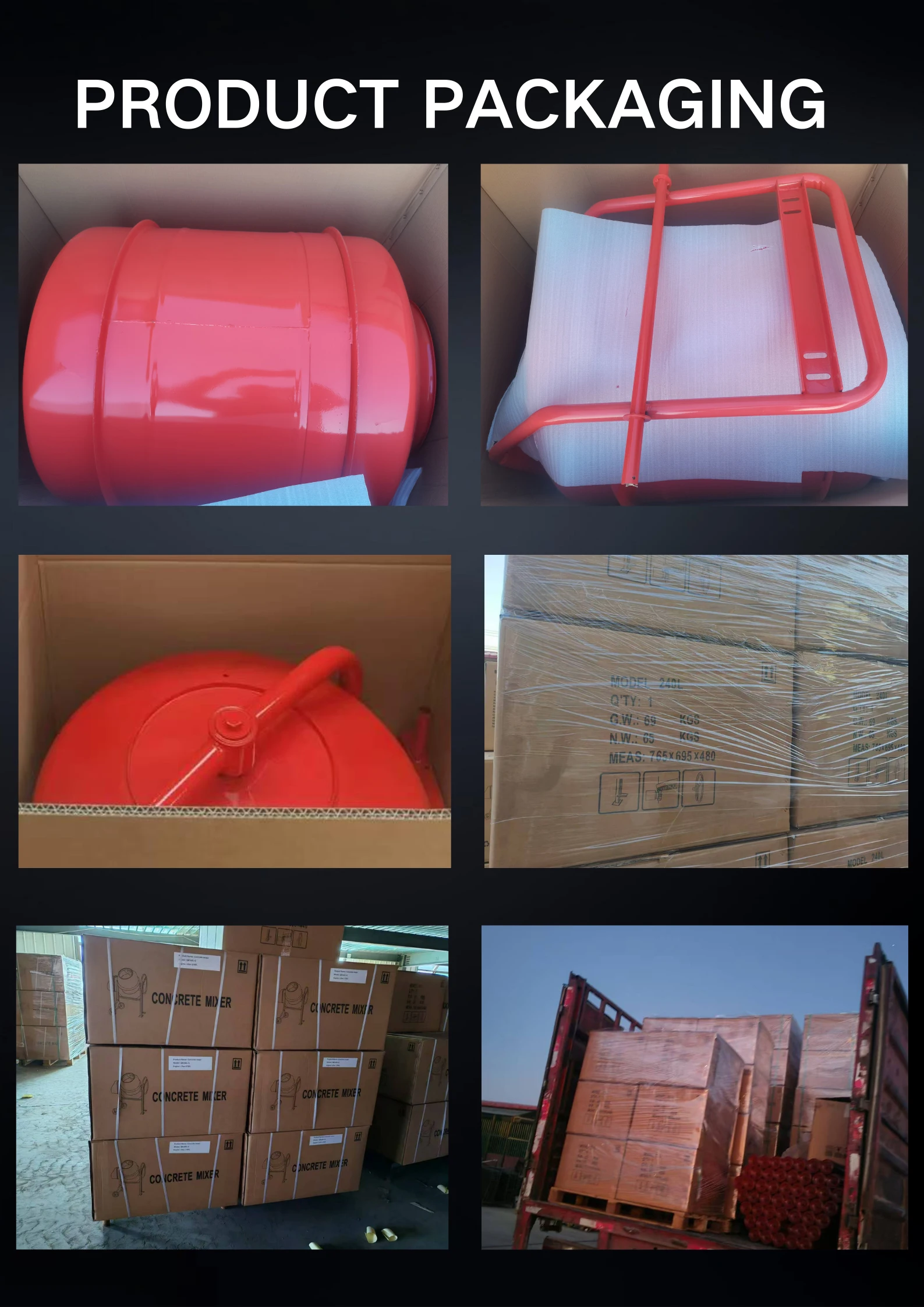 Маленький бетонный бытовой ручной мобильный Барабанный Смеситель мини-цементный раствор