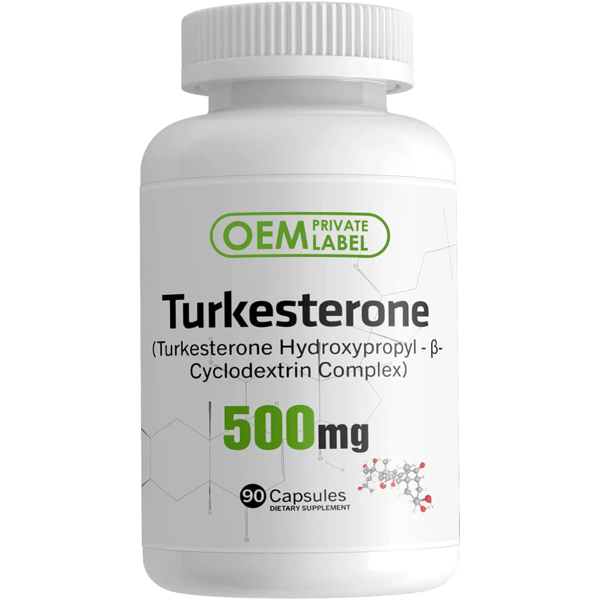 Turkesterone Capsules Promotes Strength Muscle Growth Extract Powder 1% Turkesterone Extract Powder Turkesterone Supplement OEM