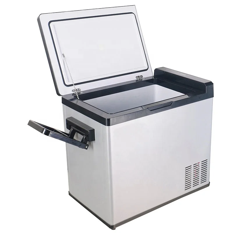 DC 12V/24V 50L Mini Refrigerator Solar Portable Car Fridge