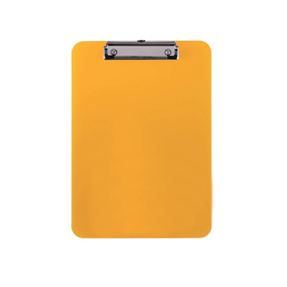 Office stationery file folder color clear  plastic ps  writing hospital clipboards