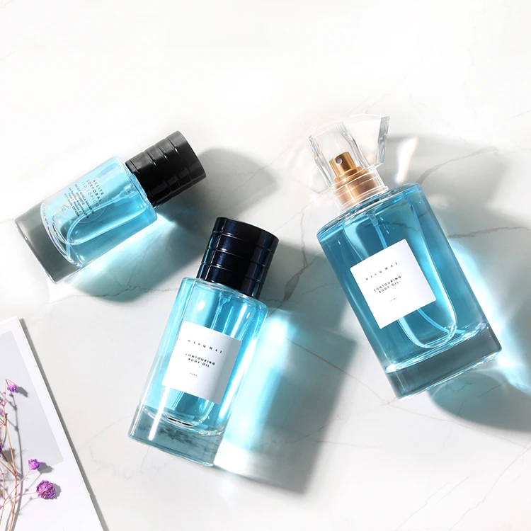 Custom fragrance flacon bottles design your own fancy parfum perfume bottle packaging 25ml 50 ml 100ml China