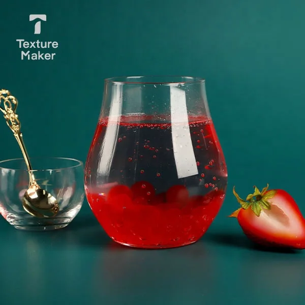 Ингредиент чайного пузыря-клубника boba от tex Maker