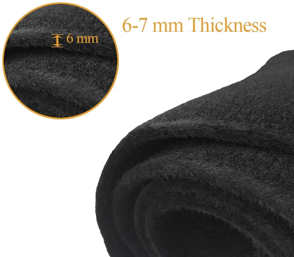 Black Color Premium DashMat Dash Carpet Original Dash Covers Dashboard Cover Custom Fit for CRV