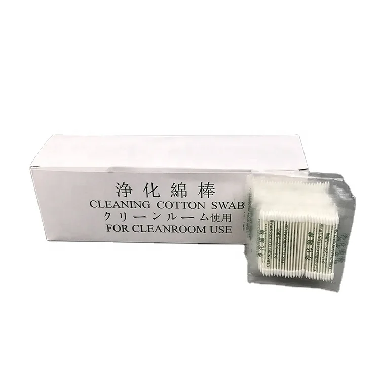 
Disposable Dust Free Huby 340 Replacement Industrial Clean Cleanroom Cotton Swab for Keyboard 