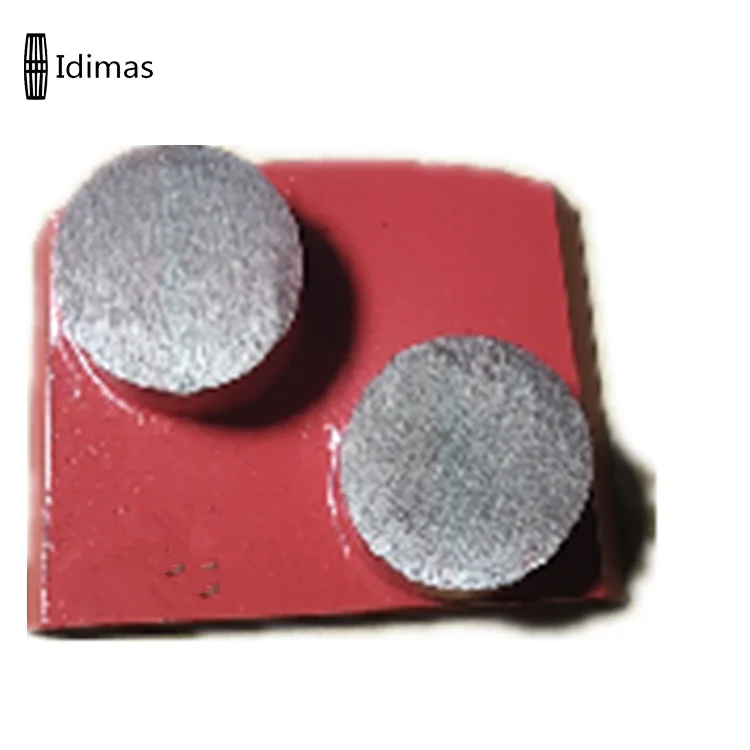 Double Round Segments Grinding Tools Diamond Grinding Shoes for Blastrac Machine