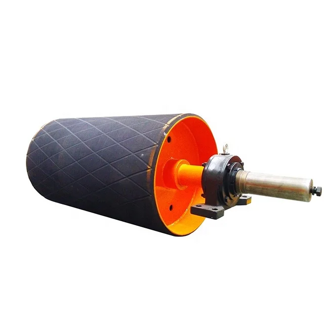 Top selling drum head pulley and snub Pulley of belt conveyor