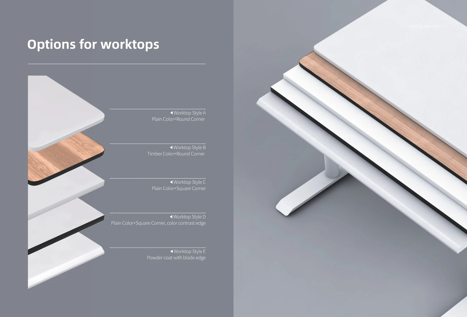 Melamine Lifting Desk 3 Dual Motor L-Shape Office Sit Standing Modern Power Lift Height Adjusted Table Furniture Desk