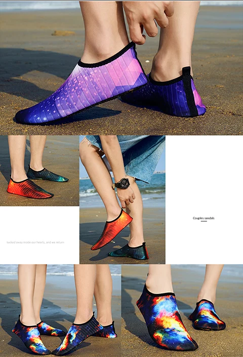  Skin-Sock Aqua-Shoes Swimming-Slipperh Men for Male Camping