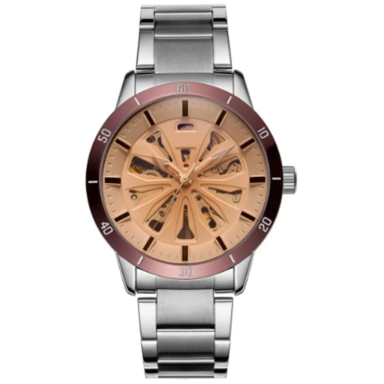 Hot Selling Luxury Mechanical Watch Mechanical Watch Movement Luxury 3ATM Water Resistant Watch Mechanical Movement Stainless