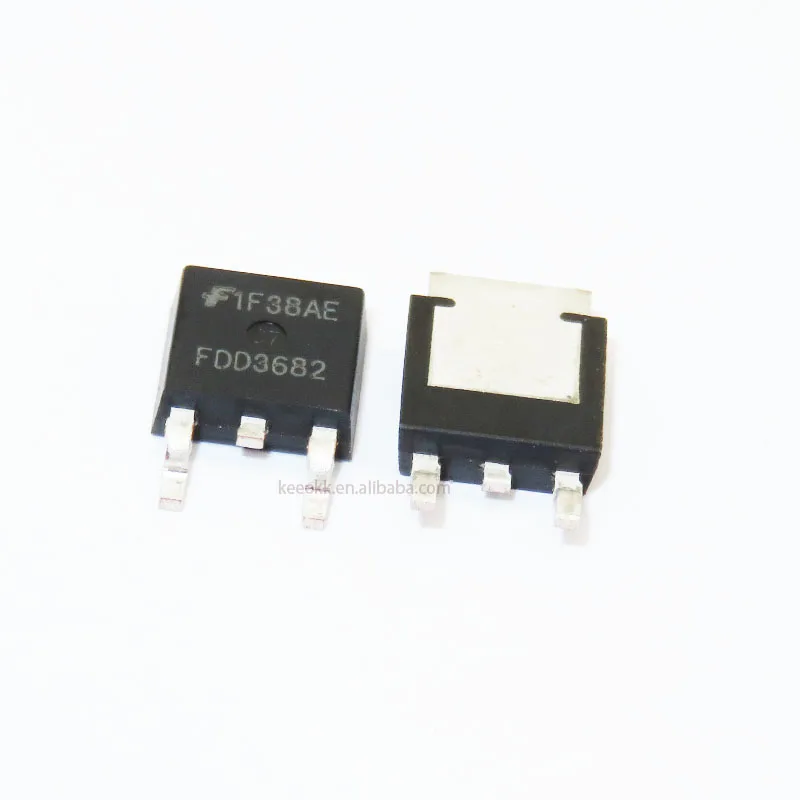 TO-252 FDD 3682 N-Channel PowerTrench MOSFET 100V 32A 36m FDD3682