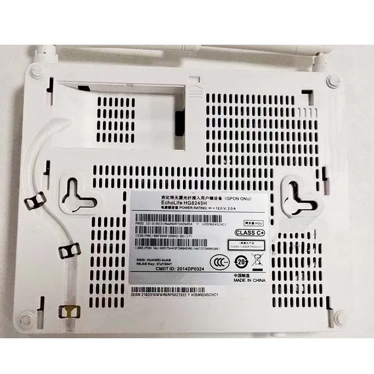HG8245H 4GE+2POTS+USB+WIFI 2.4G External antenna GPON/EPON ONT ONU Router Modem