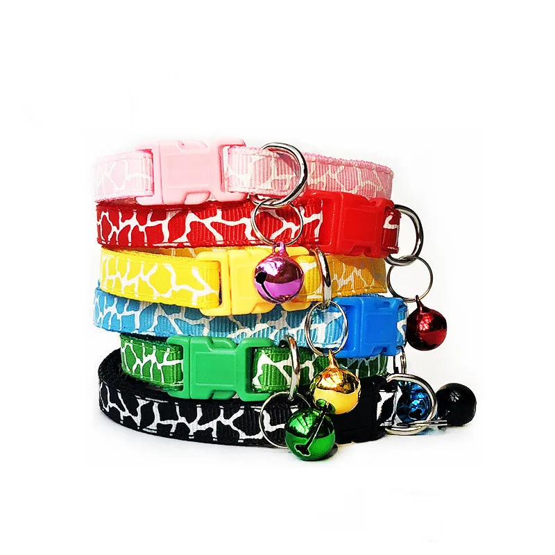 Оптовая продажа, высокое качество, индивидуальный ошейник для домашних животных с галстуком-бабочкой и колокольчиком