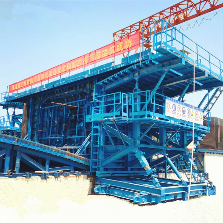 Short line method Concrete Precasting mould for Beam Construction Box Girder Formwork for Bridge and Viaduct