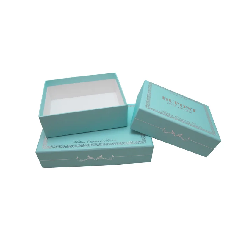 Luxury Custom Cardboard Gift Boxes Rigid Box With Lid And Bottom Rose Gold Foil