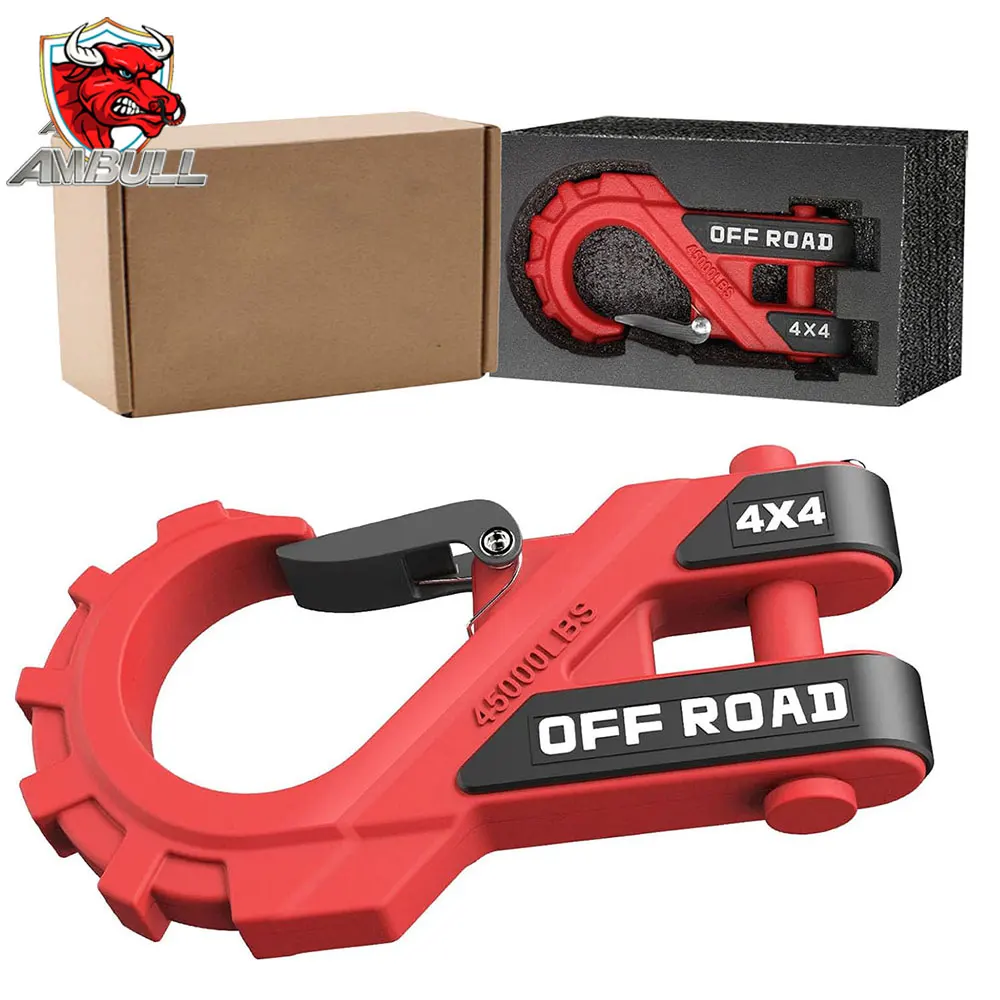 Factory Price 20t Heavy Duty 12v 24v Electric Anchor Winch Metal Winch Hook Rescue Buckle Marine Towing Winch Rope With G70 Hook