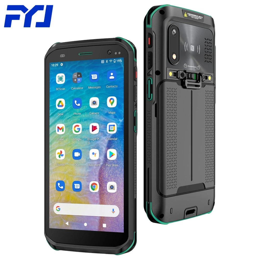 Fyj F9825 8-Core IP68 Pda Computer Price Traffic Pda Full Screen Android 11 2D Scanner Pda Assistente Digital Personal