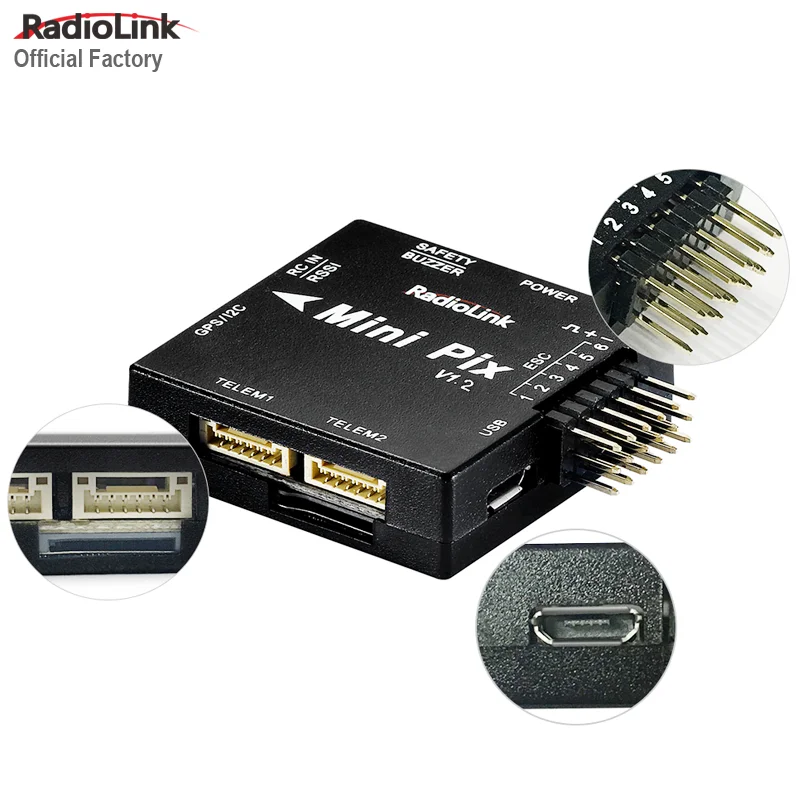 Ardupilot Flight Controller Radiolink MINI PIXHAWK Better Altitude Hold with STM32F405VGT6 Processor