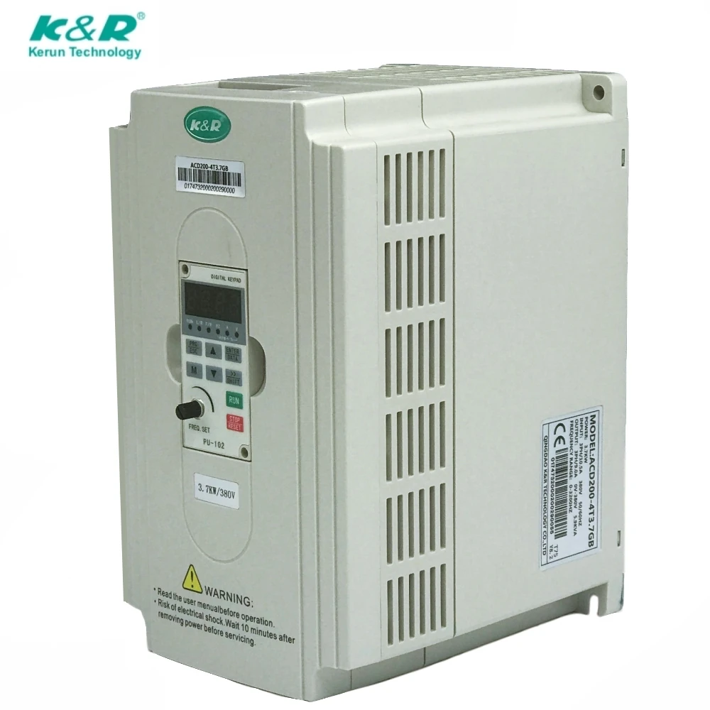 ACD260series 5.5 KW 3 phase vfd torque control for fans