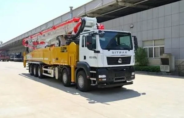 Concrete Machinery Truck-Mounted Concrete Boom Pump Concrete Pump for Sale