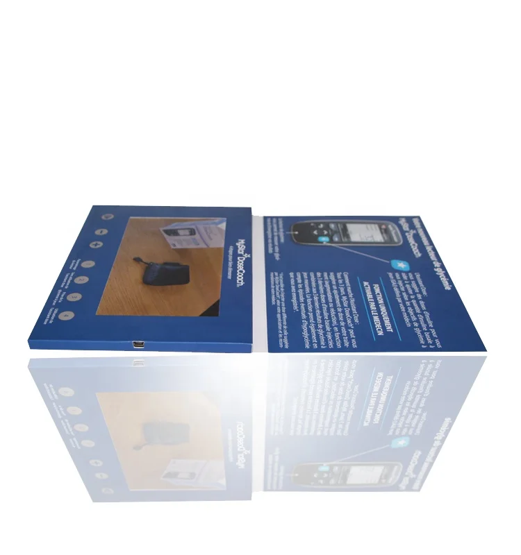 
Creative Simple 7 inch lcd screen paper advertising player video brochure lcd screen 