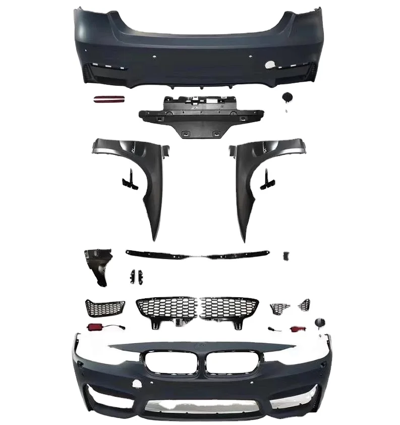 2021 Amazon sells Car Spare Parts Universal Japan European and American Rear bumper bumper with rear foot pedals