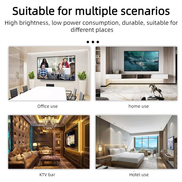 82 86 98 100 110 inch TV Wholesale Hotel KTV smart HD LCD large screen explosion-proof TV