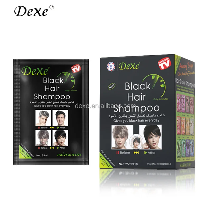 Hair Dye Shampoo Dark Brown And Black Color With Brand original factory wholesale supplier cheap low price private label OEM ODM