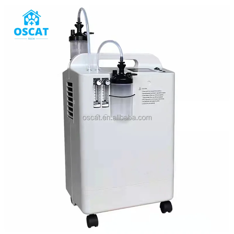 OSCAT  EUR PET Promotion Portable Medical Grade Dual Flow Oxygen-concentrator 5l 10l For Discount