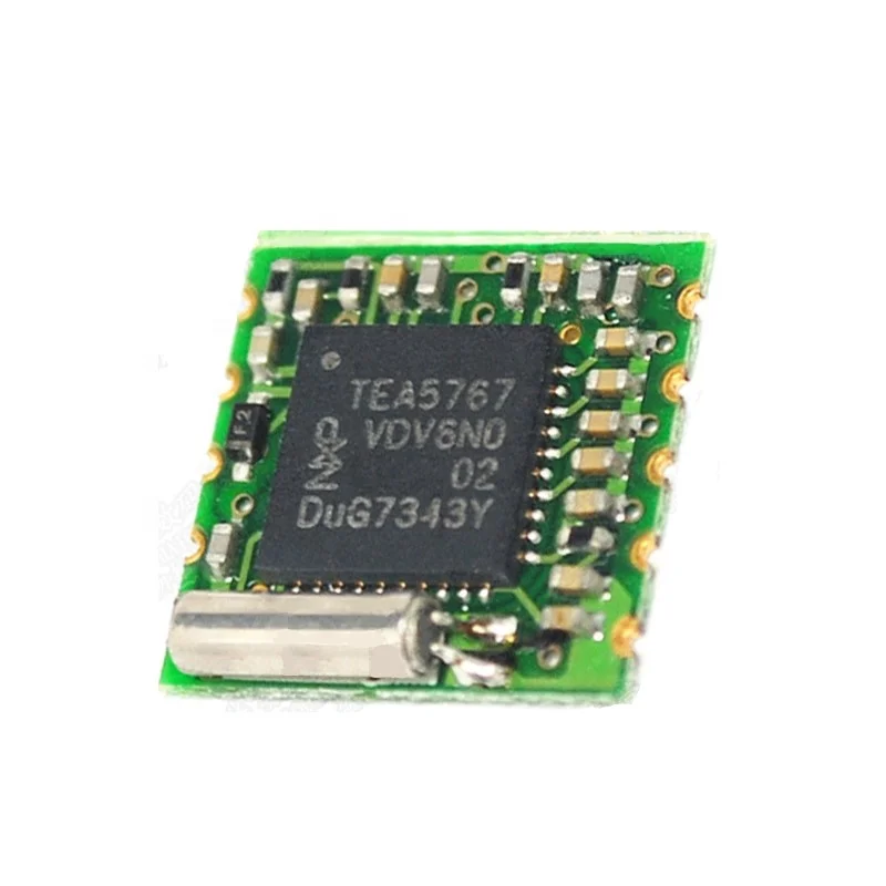 Taidacent High Sensitivity 87.5-108MHz FM Radio Module DIY FM Stereo Radio Learning Module Chip TEA5767 FM Stereo Radio Module