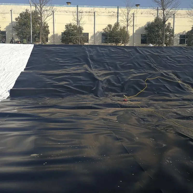 Вкладыш для рыбного пруда Hdpe гладкий геомембран водонепроницаемый мембранный лист пластиковый корневой барьер производитель