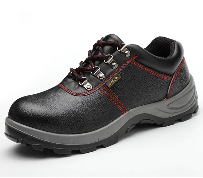 hot selling oil resistant shoes safety with composite toe genuine leather safety shoes insulation 6kv safety shoes