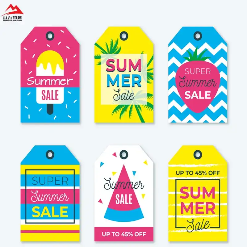 Cheap Price Packaging Paper Header Cards Hanging Hole Printing Header Cards For Socks