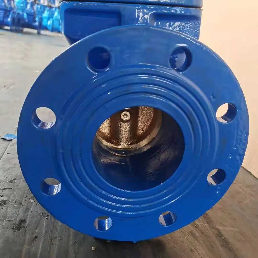 ANSI JIS DIN BS non rising F4 metal seated gate valve