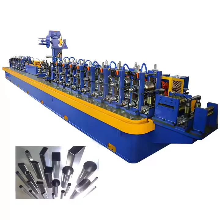 Automatic manufacturer ERW pipe making machine welding tube mill line  steel pipe mill line production tube making machine