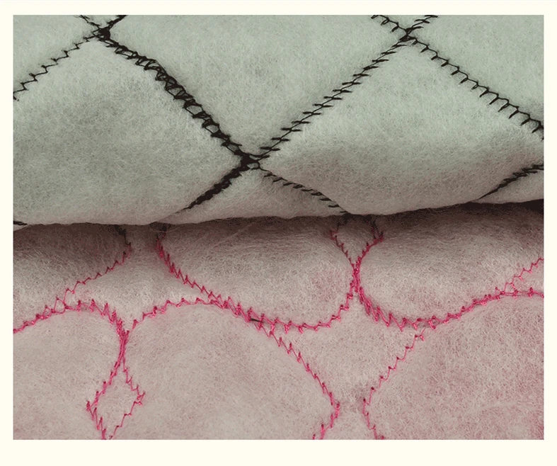 Comfortable double woven channel fabric 210T pongee cotton quilt for down jacket