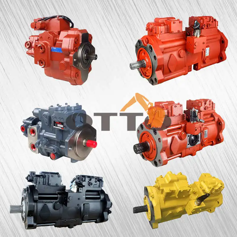 OTTO Excavator Kawasaki K7V63DTP K5V140DTP K5V160DTP K3V140DT K3V180DT K6V63DTP K6V63DT K3V112DTP K3V112DT Main Hydraulic Pump