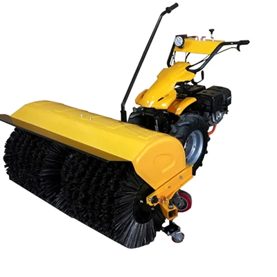 New Hand Push Type Small Residential Property Brush Snow Plow Snow Removal Machine for Sale