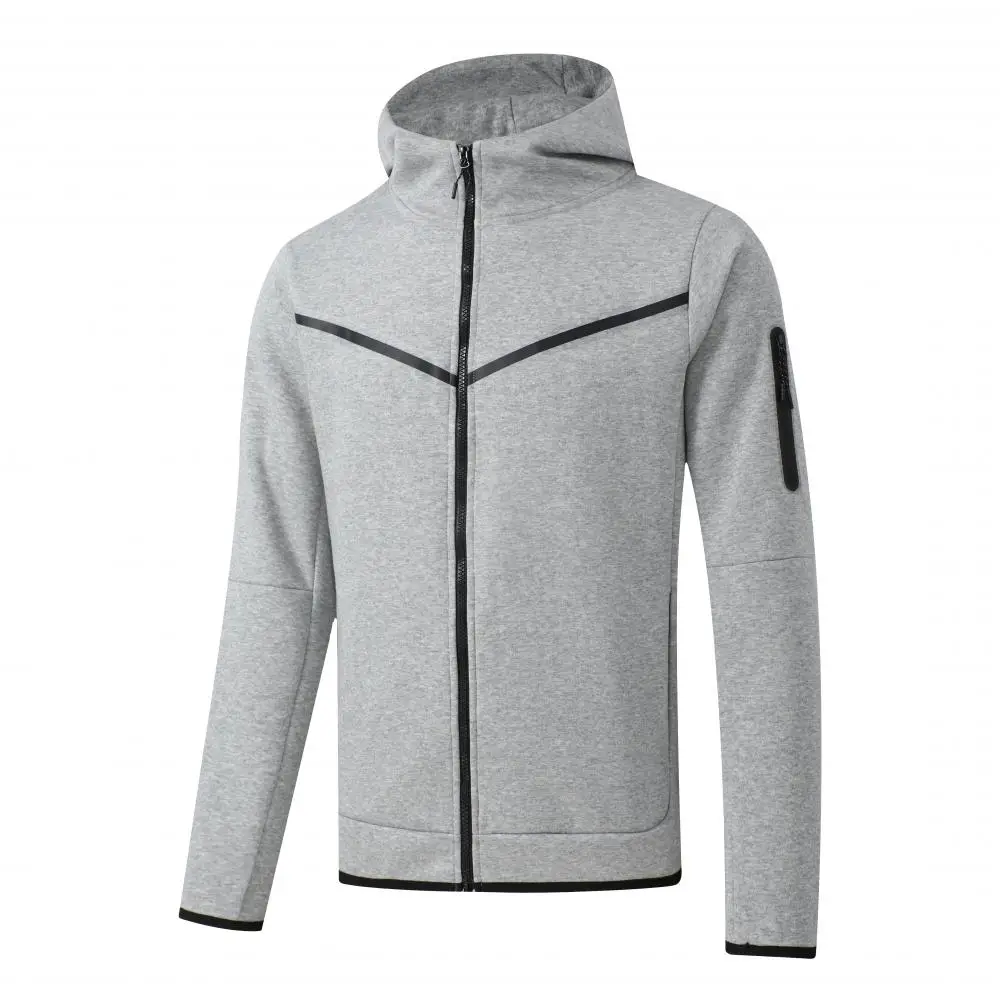 Tech Fleece Cotton Track Suit Soccer Mens Tracksuits Custom Logo Streetwear GYM Tracksuit Jacket For Men