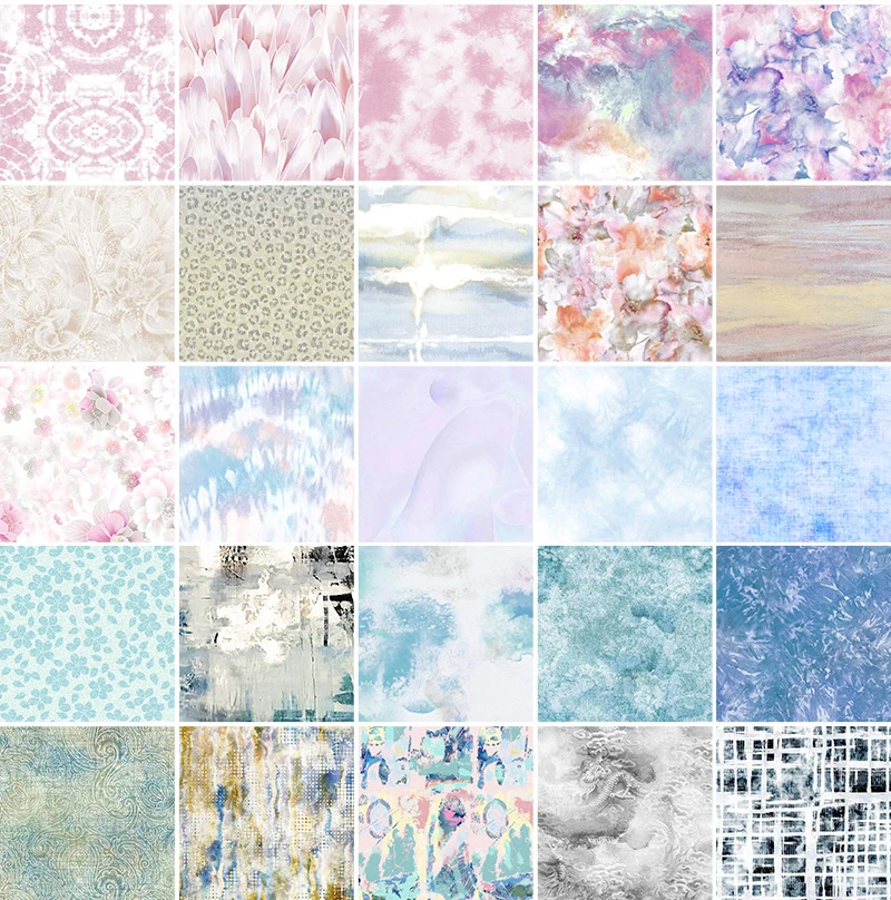 Factory Price Imitation Silk Polyester Spandex Digital Printing Stretch Satin Ombre Fabric For Dress Pajama