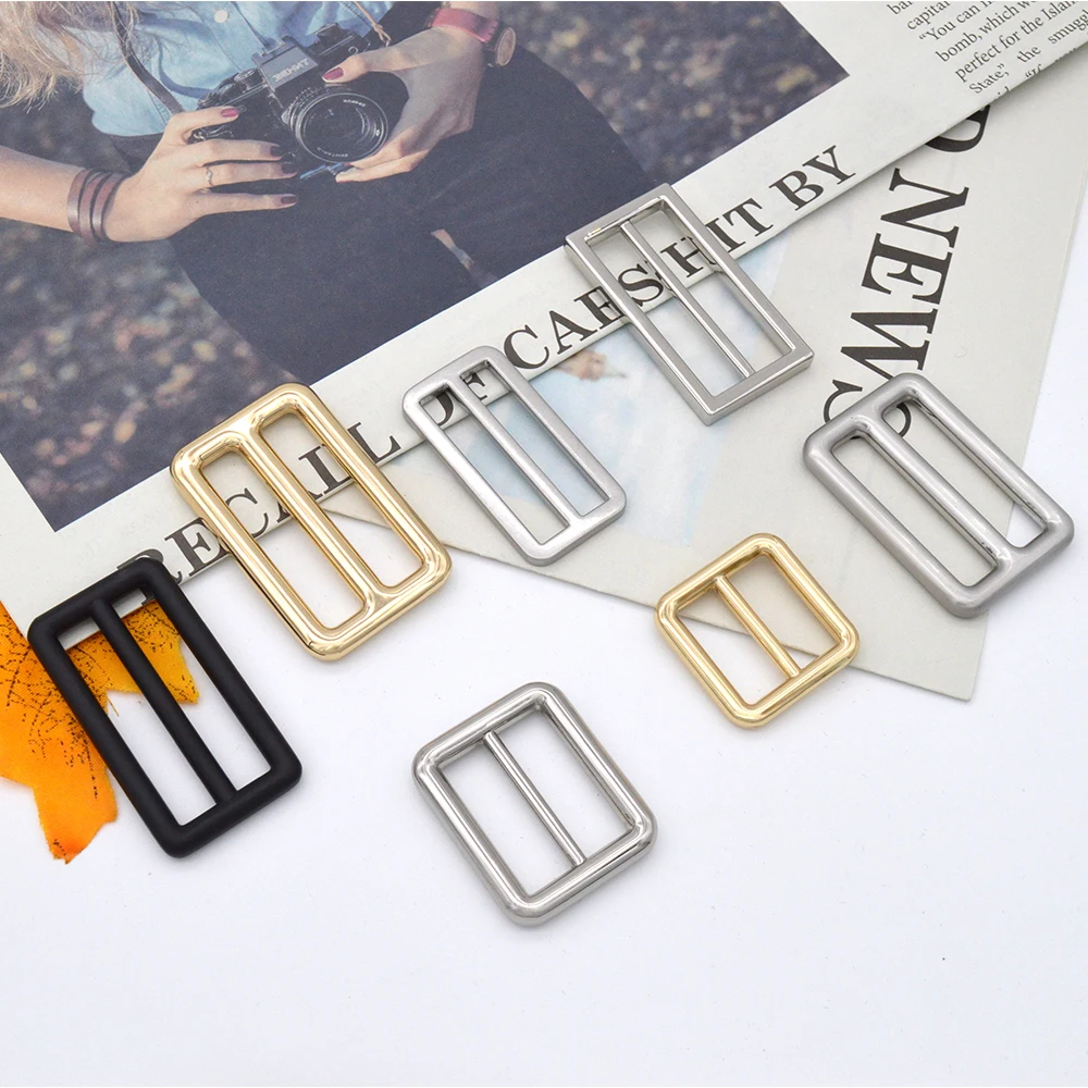 Zhongxin custom Metal Slide Buckle Triglide Strap For Bags
