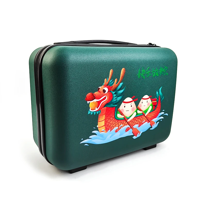 ABS PC Hard Shell Case Gift Box Dragon Boat Mid-Autumn Festival Zongzi Mooncake Dim Sum Pie
