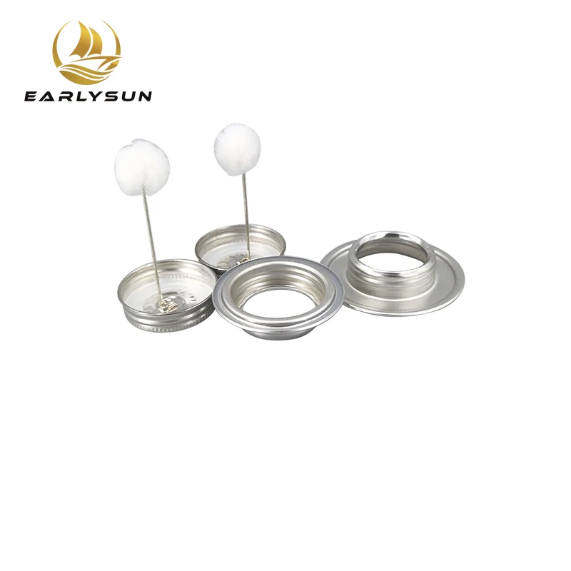 Brush Metal Tin Can With Screw Top