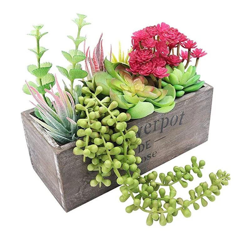 
2017 rectangular dark grey modern boreal europe style wooden window box planter 