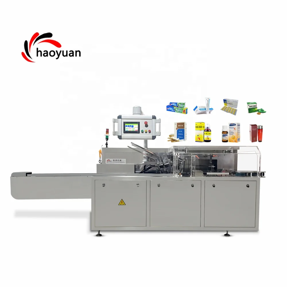 HY-ZH-120 New innovation Factory top sell Carton Cartoning Box boxing Packing packaging  Machine