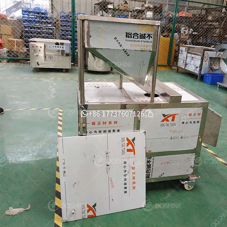 Electric cucumber melon nut cutter grain hickory nut peanut macadamia nut slicing cashew garlic cutting equipment