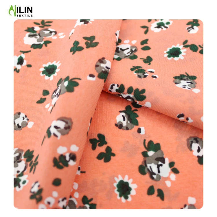 100% полиэфирная печать витая персиковая кожа ткань для обивки