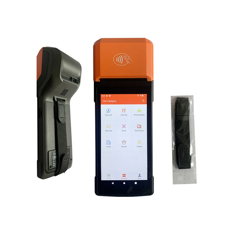 H10 H10S 4G Wireless Portable Android Pos Machine Printers Intelligent Payment Terminal Handheld Thermal Printer Smart POS