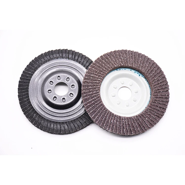4inch Iron Backing Aluminium Oxide Flap Disc Metal And Stainless Steel Grinding Disc 100X16MM