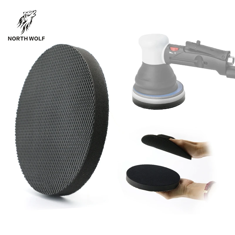 Manufacturer supply 6inch North Wolf car detailing clay 1.0 decontamination Clay disc clay  pad